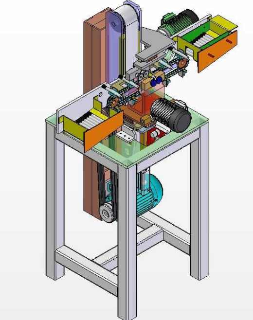 486砂光机UG设计缩略图