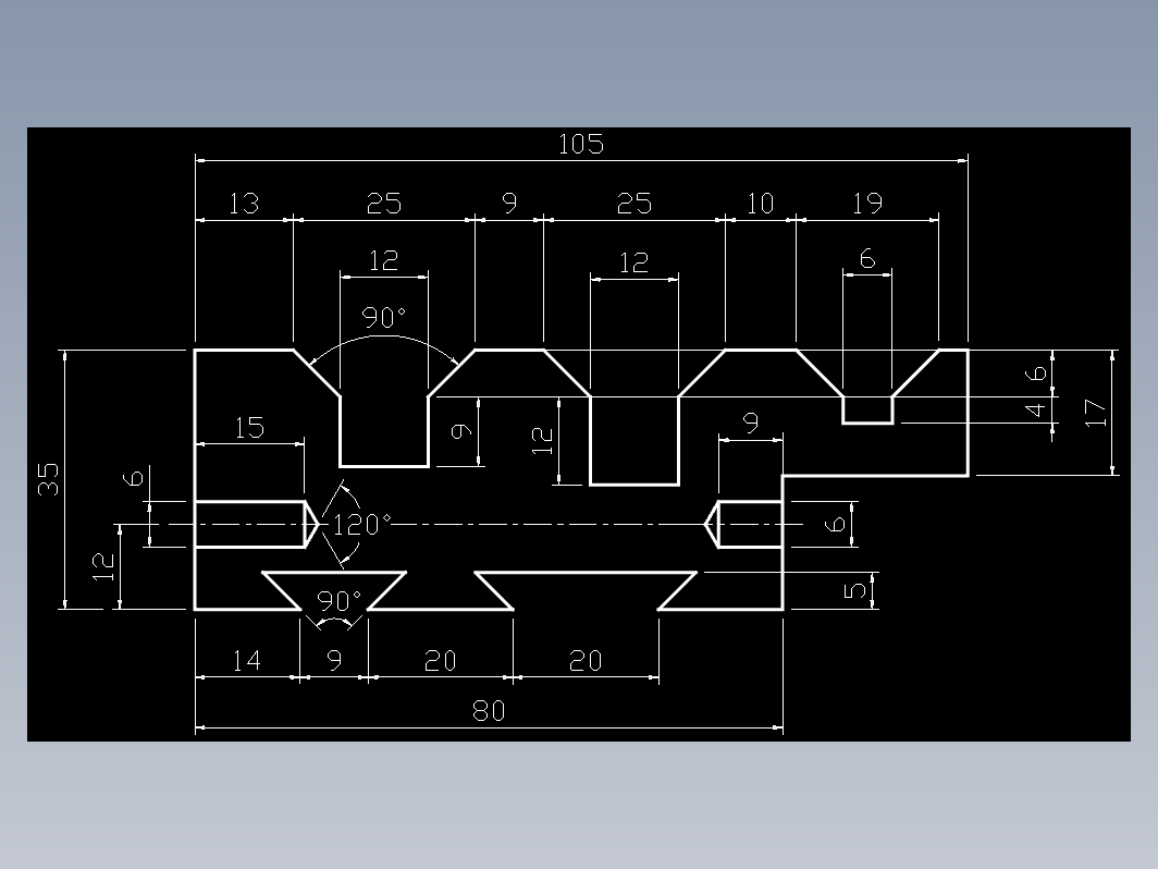 CAD机械零件图-机械制图5