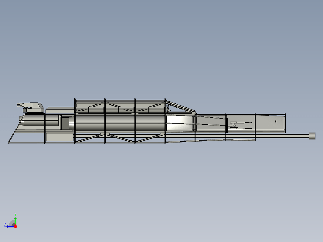 太空飞船框架 50m Space Yacht