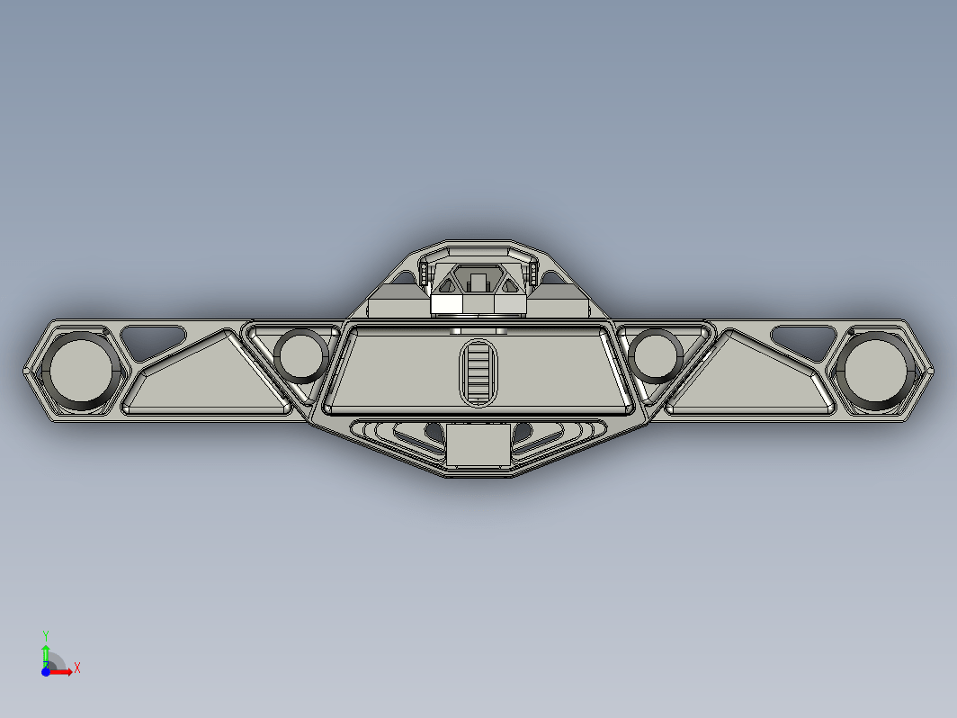 太空飞船框架 50m Space Yacht