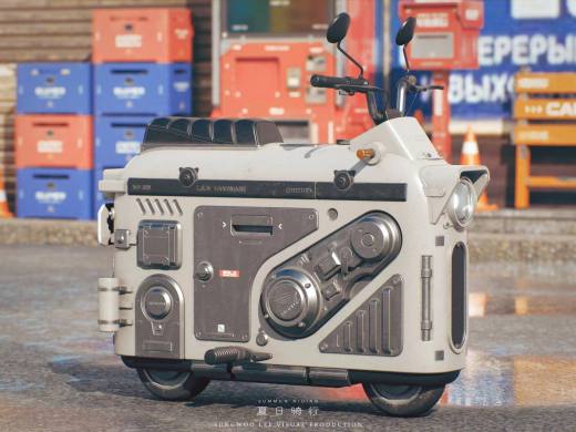 迷你电动车3D