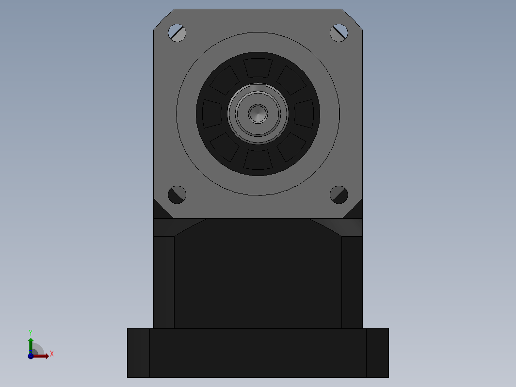 ZPLF60转90(孔输出)[ZPLF60-5-S2-P2-14]精密行星减速机