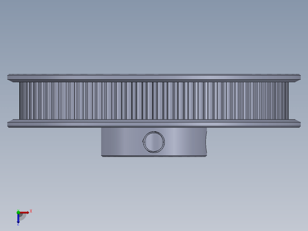 Voron 80T 5mm 孔径滑轮--sw stp