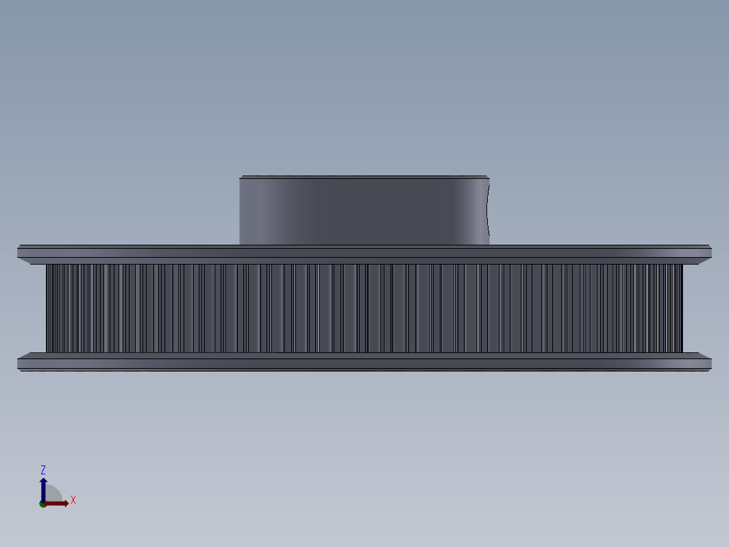 Voron 80T 5mm 孔径滑轮--sw stp