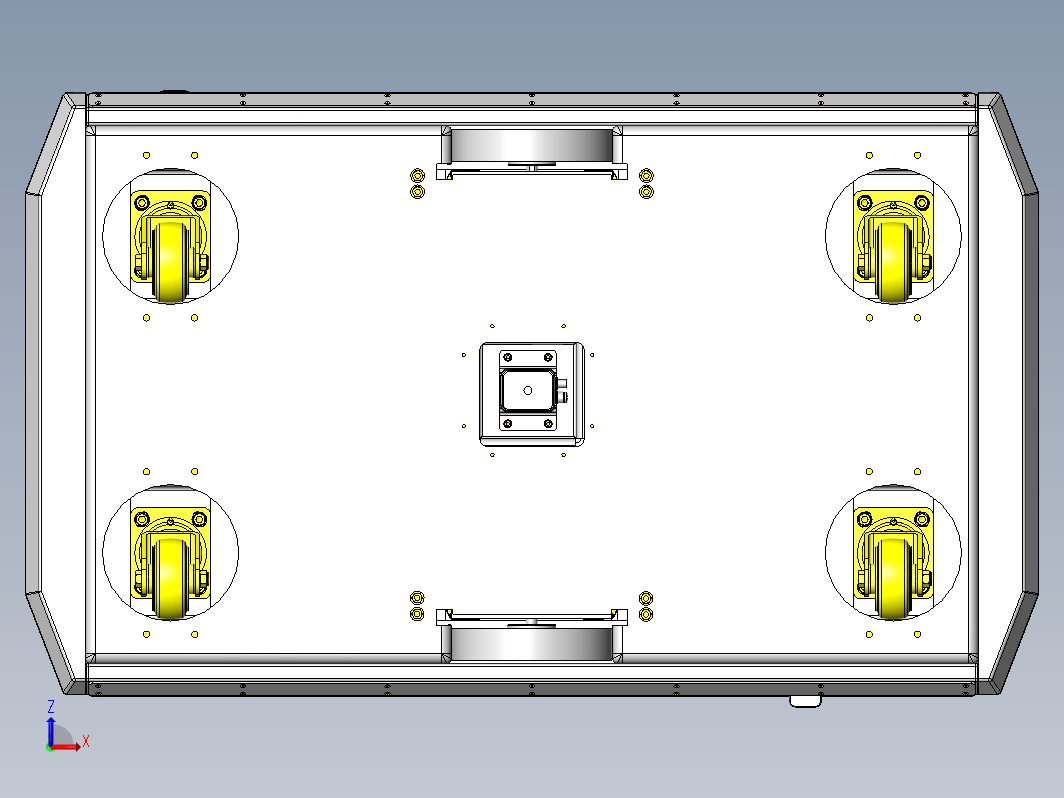 立仓库式AGV_底盘单元