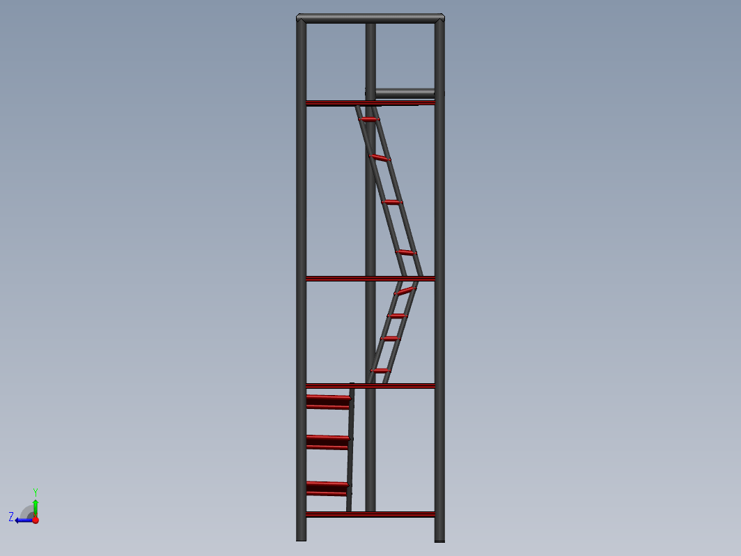 weldment多层结构焊接件