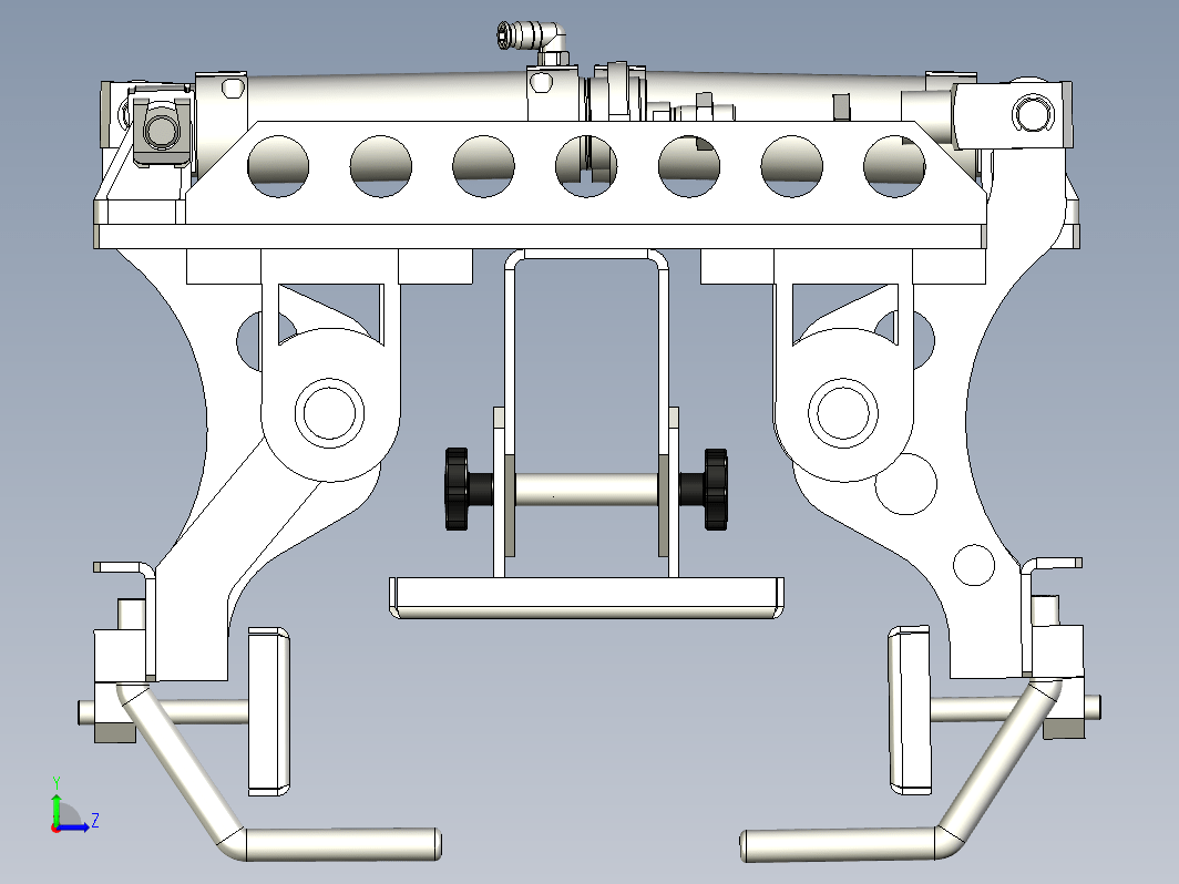 夹袋器夹持结构 Sack Gripper