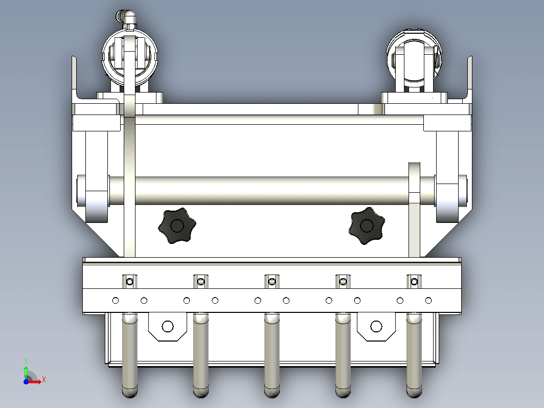 夹袋器夹持结构 Sack Gripper