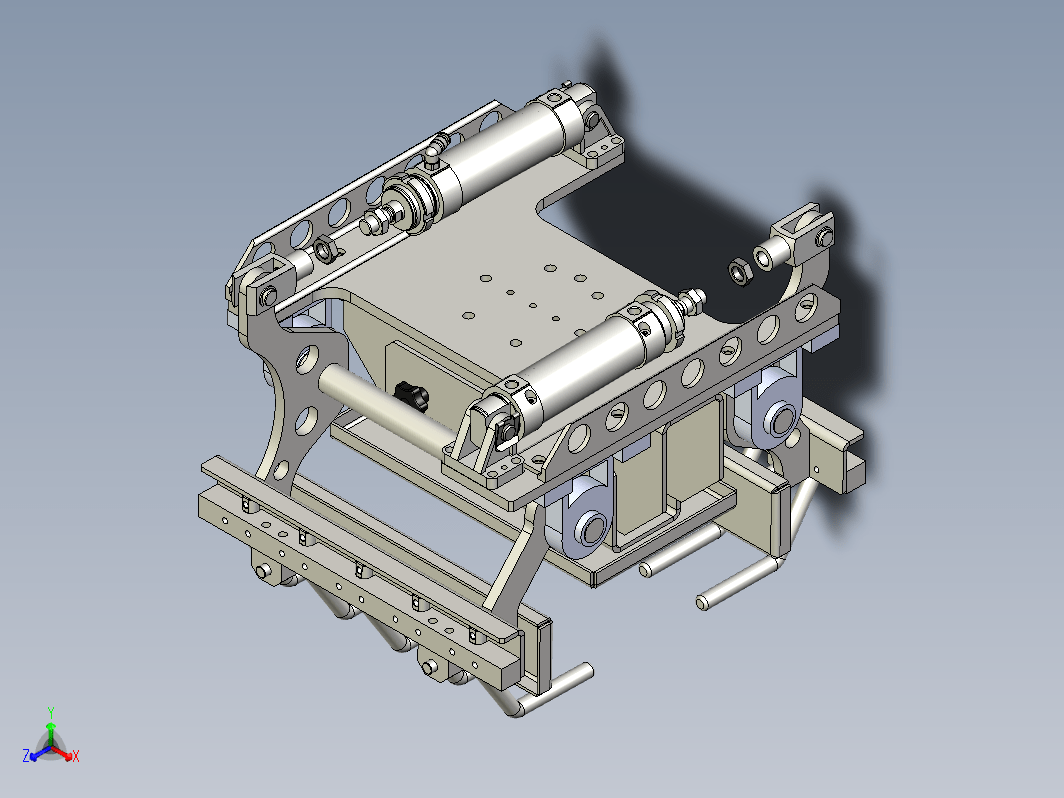 夹袋器夹持结构 Sack Gripper