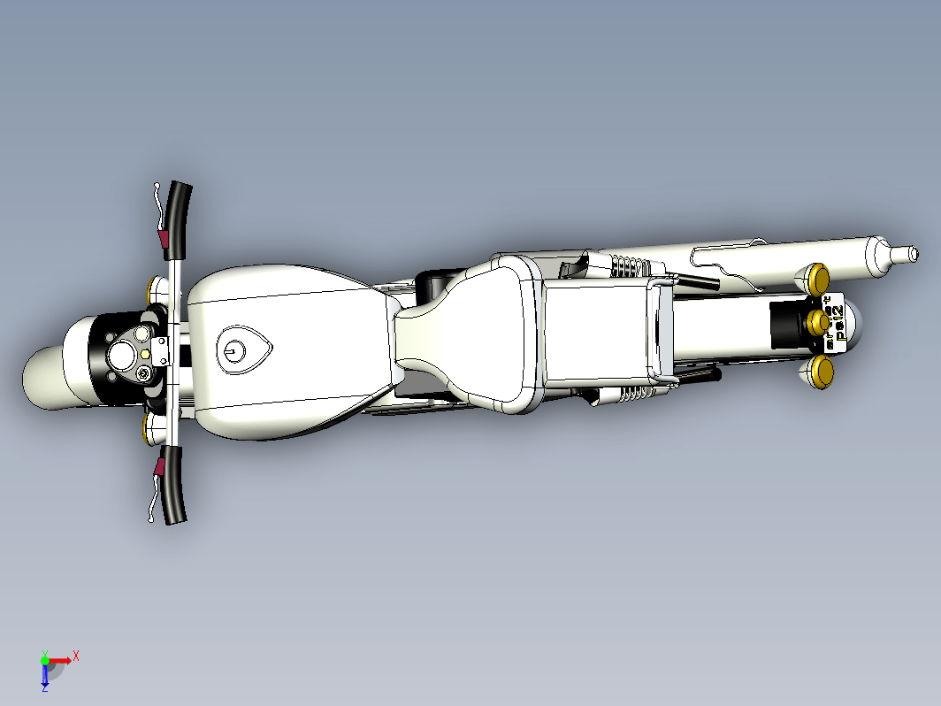 简易Bullet摩托车