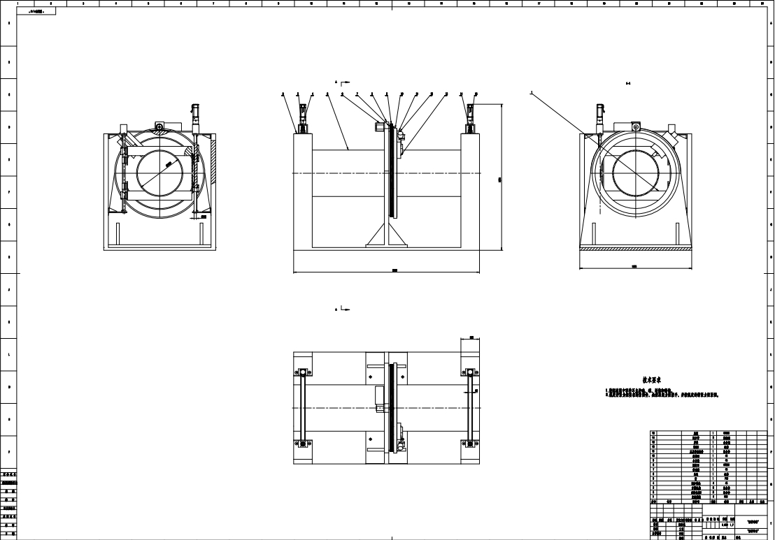 大直径PVC管切割机的设计三维SW2017带参+CAD+说明书