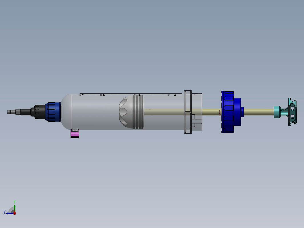 1500cc汽车油液提取注射器 附STEP