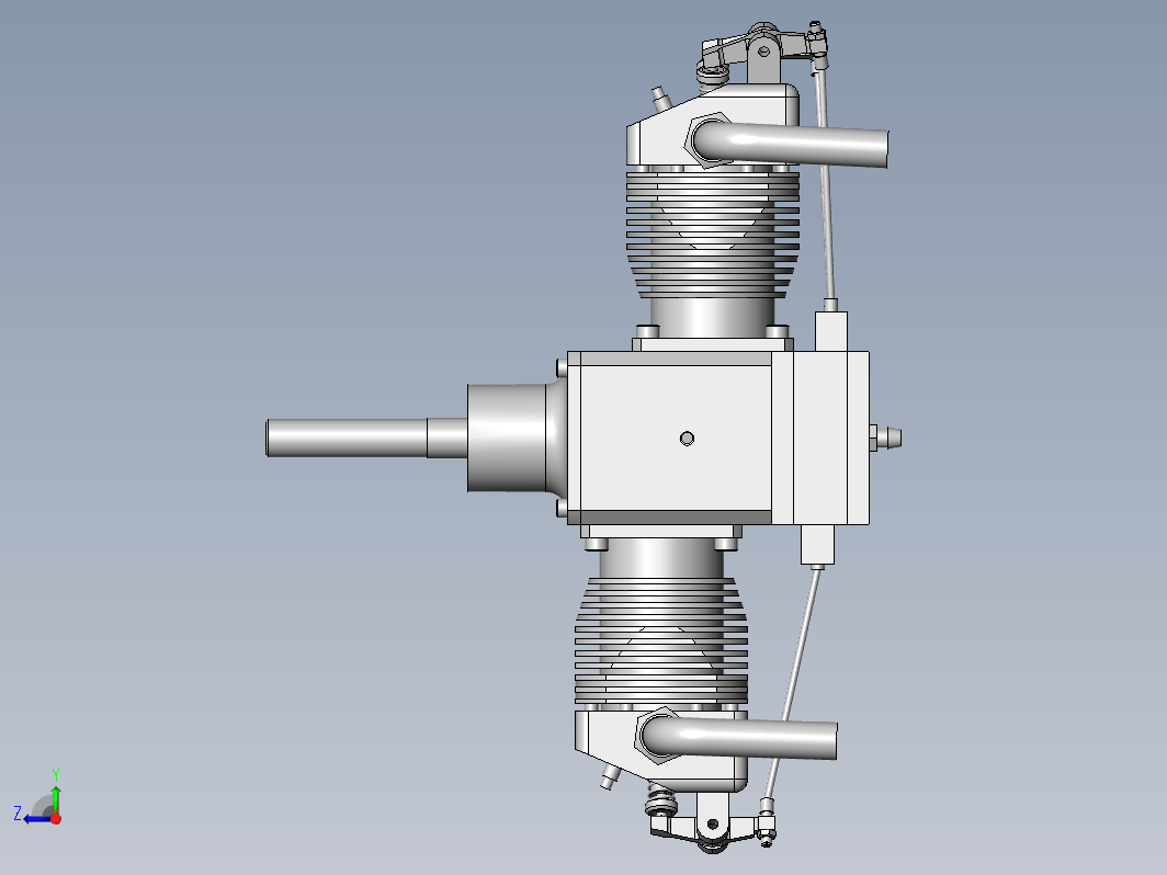 四冲程两缸发动机 Boxer-motor