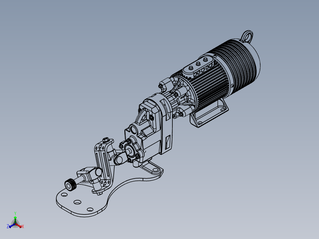 电机齿轮箱 Gear Box Electric