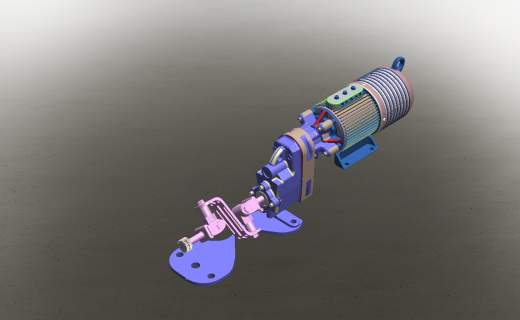 电机齿轮箱 Gear Box Electric缩略图