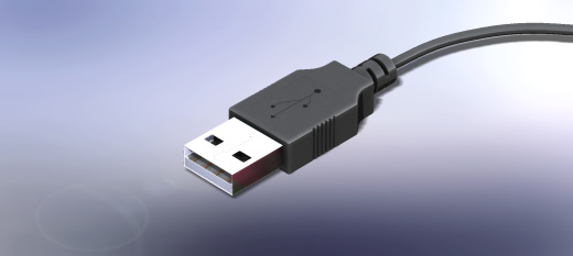 USB电缆详细绘图缩略图