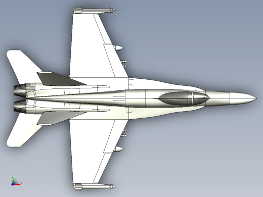 F-18 大黄蜂(Hornet)战斗机缩略图
