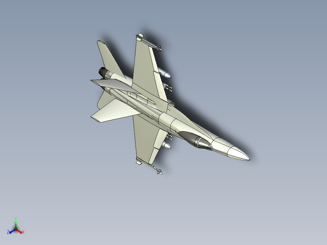 F-18 大黄蜂(Hornet)战斗机