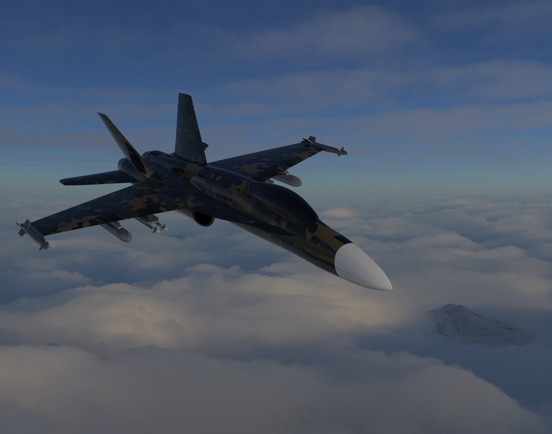 F-18 大黄蜂(Hornet)战斗机