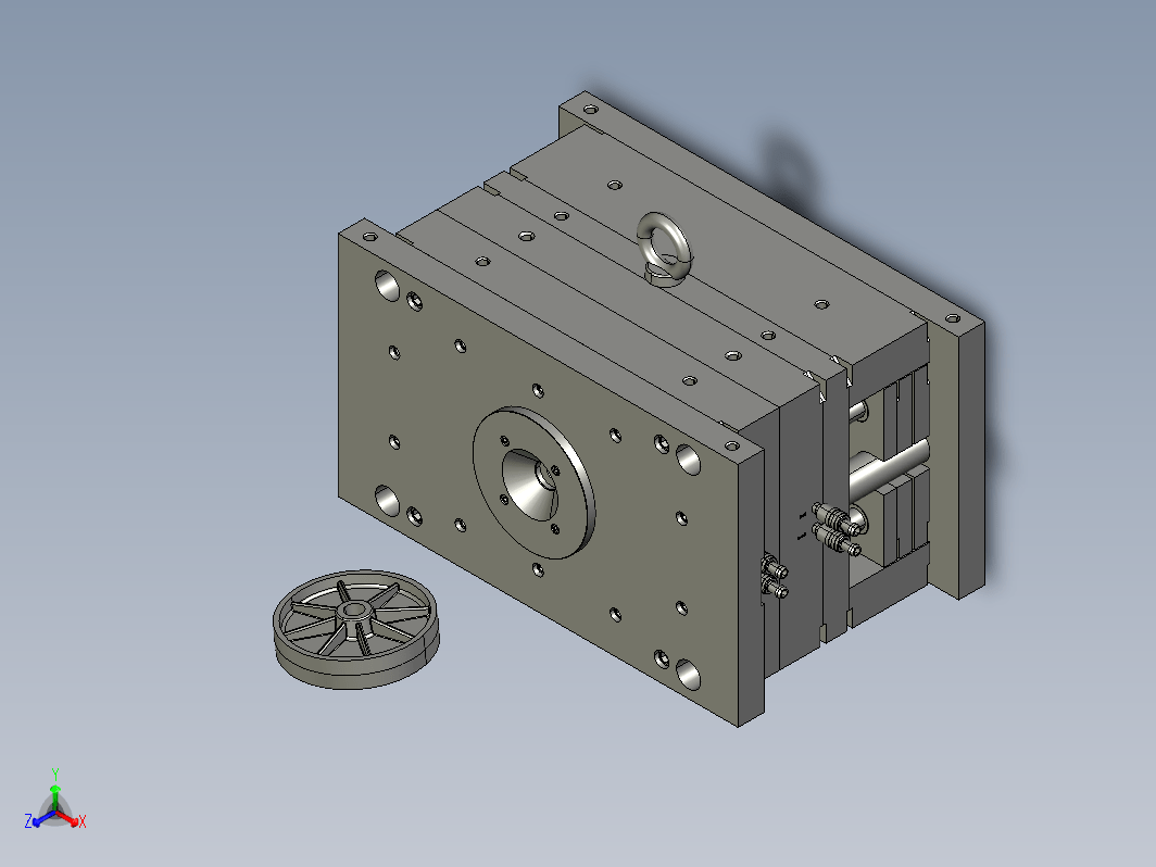 Mould for PE wheels轮子模具