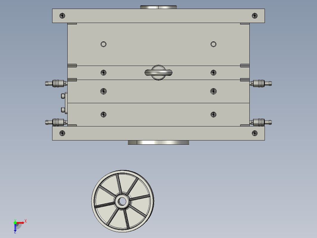 Mould for PE wheels轮子模具