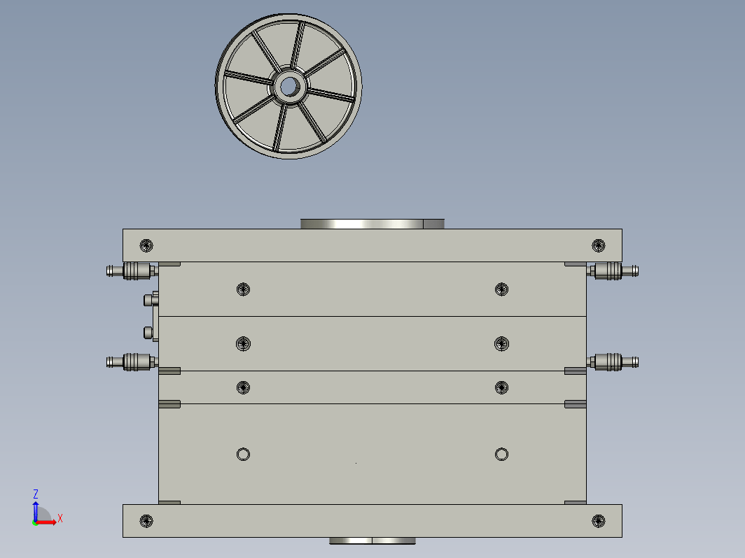 Mould for PE wheels轮子模具