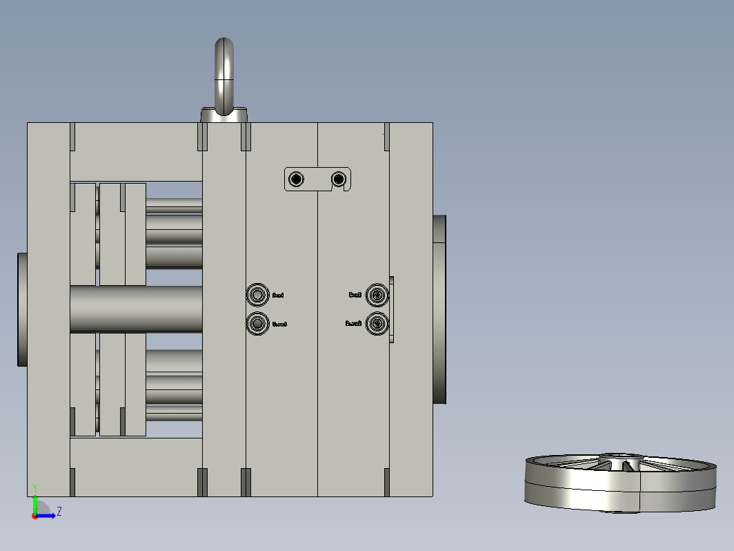 Mould for PE wheels轮子模具