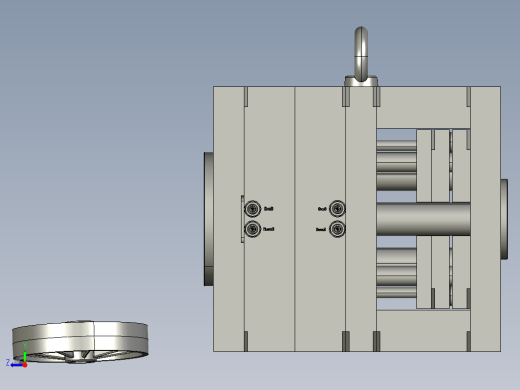 Mould for PE wheels轮子模具缩略图