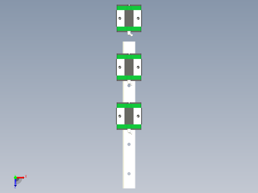 EGH-SA╱EGH-CA 低组装式线性滑轨╱直线导轨[EGH35SA3R400Z0CI]