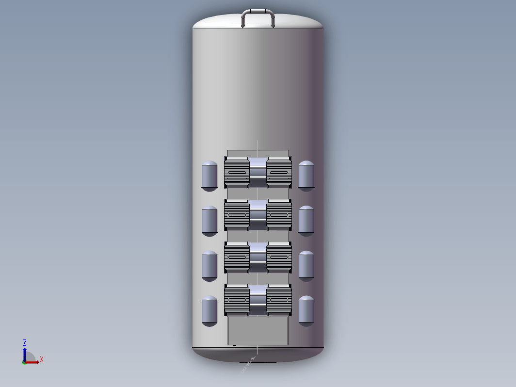 工作中需要空压机模型