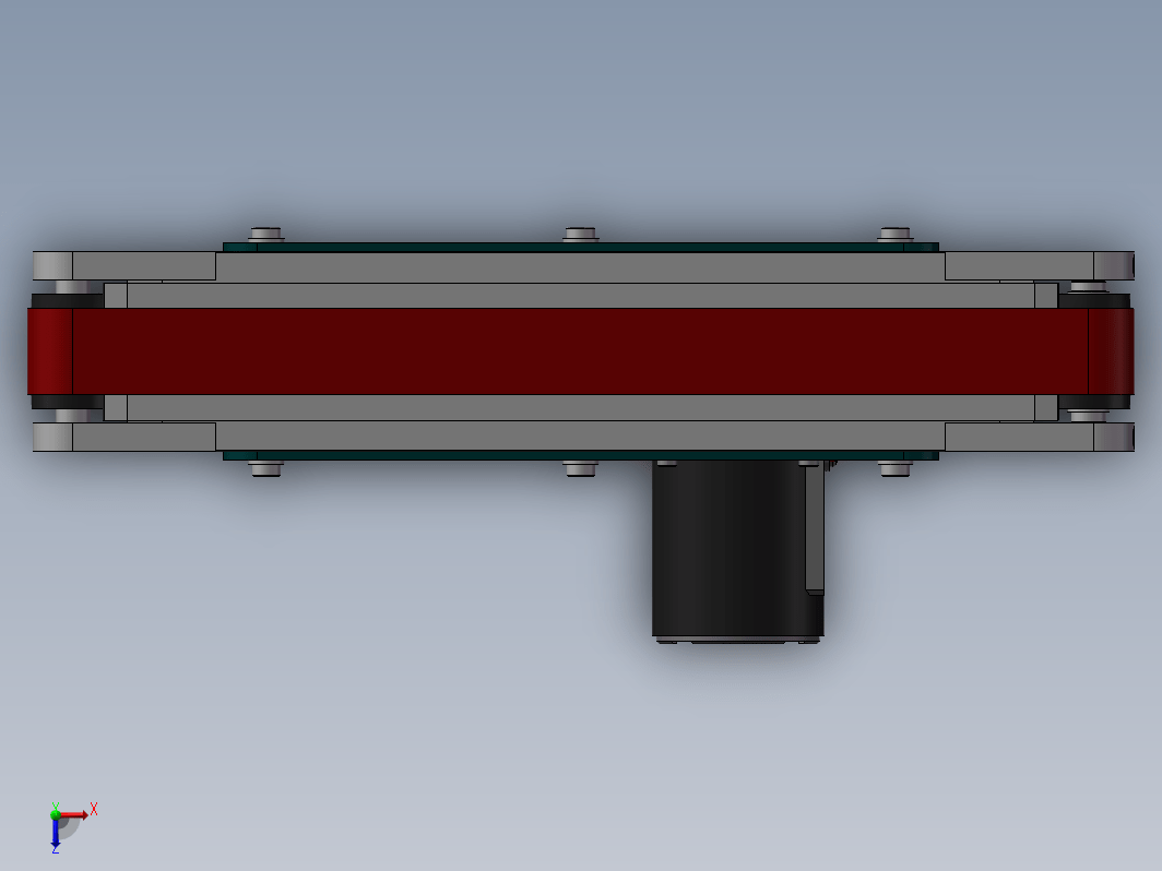 0.3米X0.03米皮带输送机