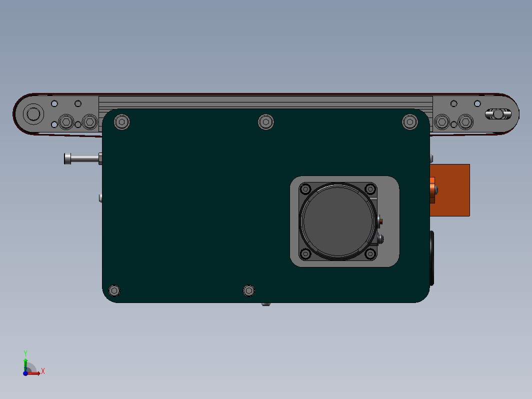 0.3米X0.03米皮带输送机