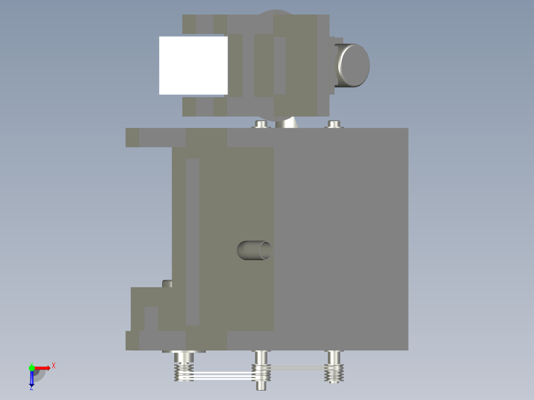 土豆切片清洗一体机三维Step+CAD+说明书