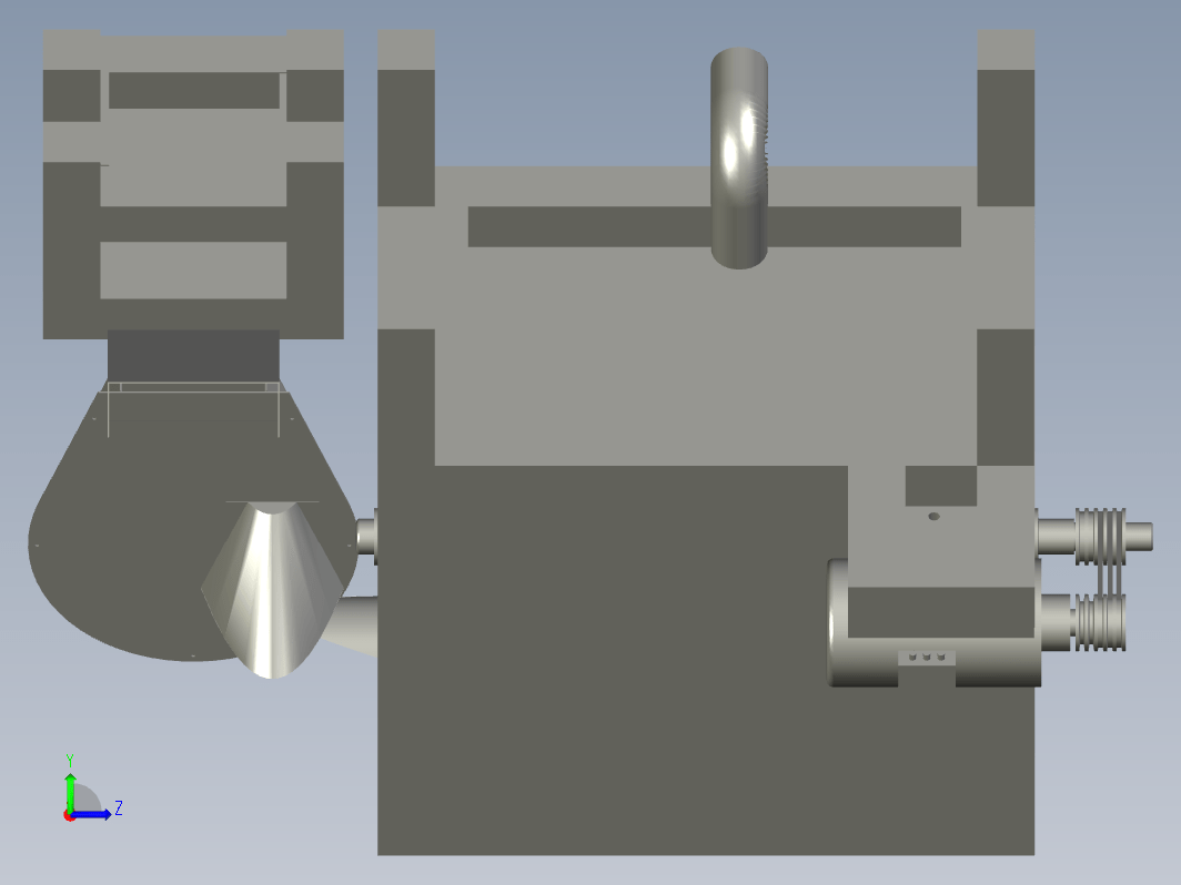 土豆切片清洗一体机三维Step+CAD+说明书