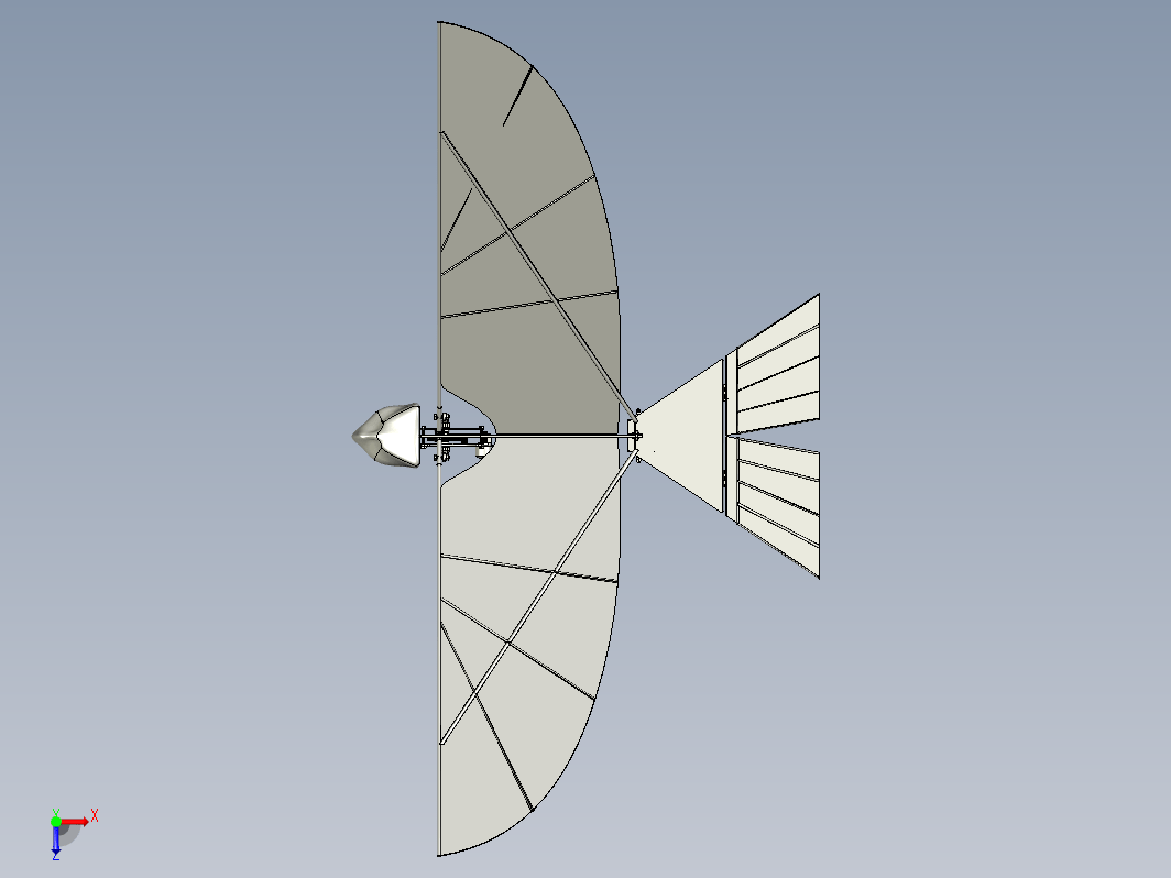 Roborni Ornithopter机械鸟扑翼机构