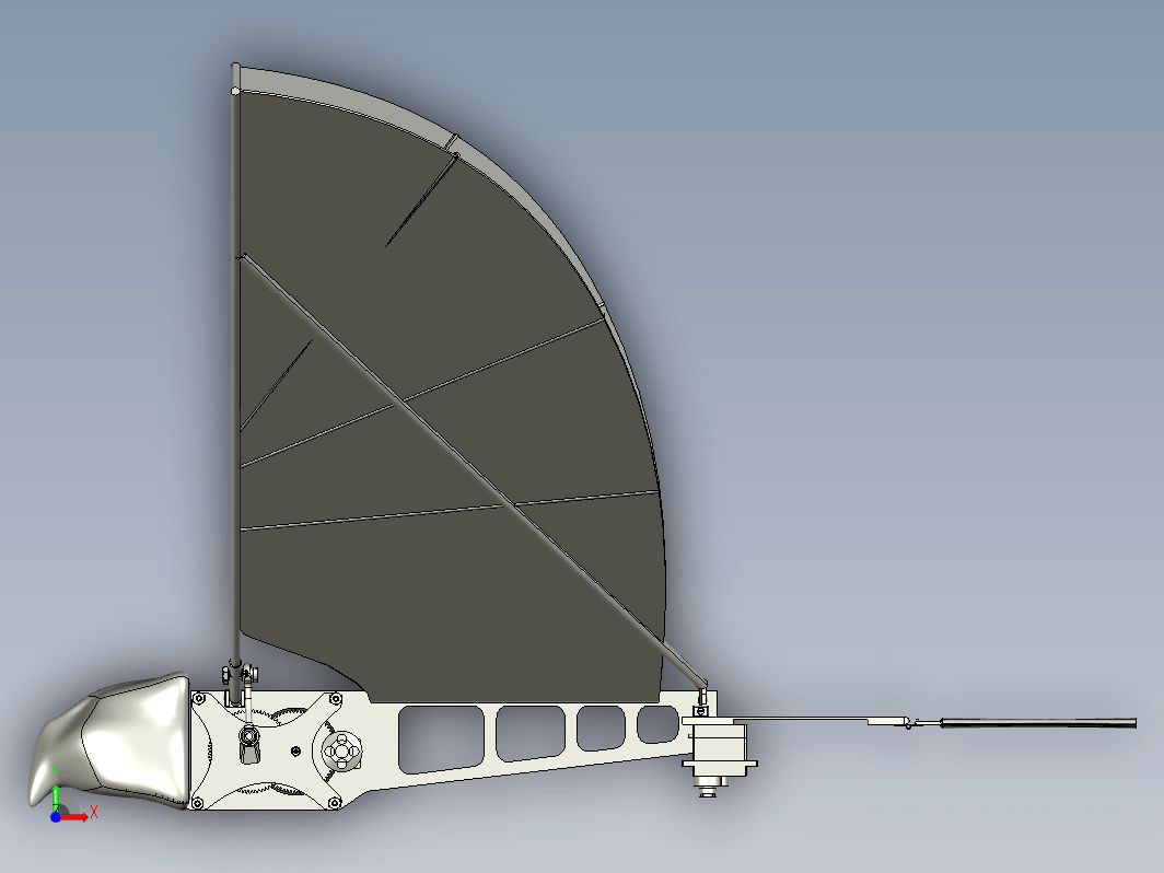 Roborni Ornithopter机械鸟扑翼机构