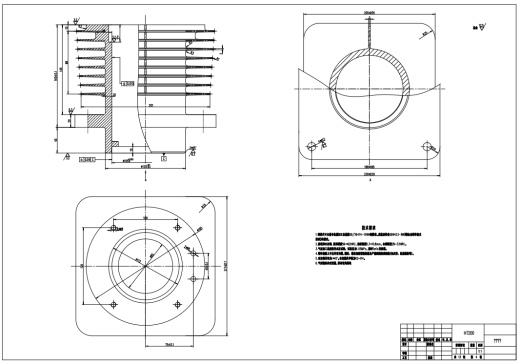 v型活塞式压缩机设计CAD+说明书缩略图
