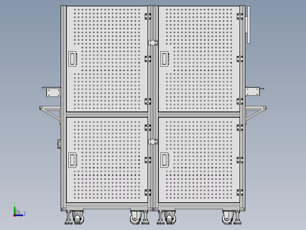 防护型机架系列 w1