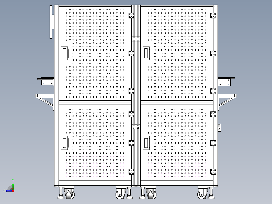 防护型机架系列 w1