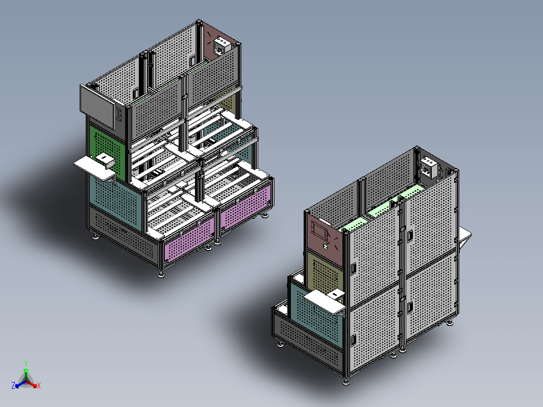 防护型机架系列 w1