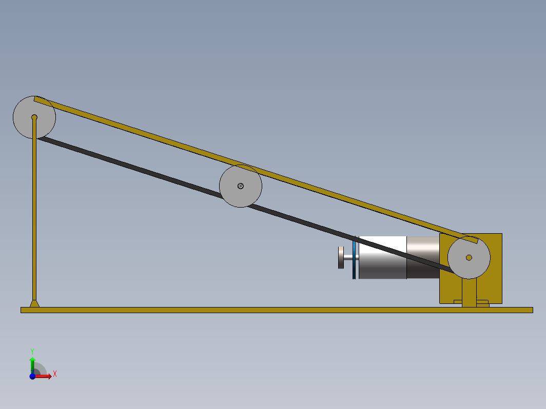 传送带模型玩具