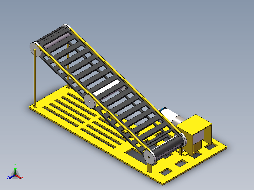 传送带模型玩具