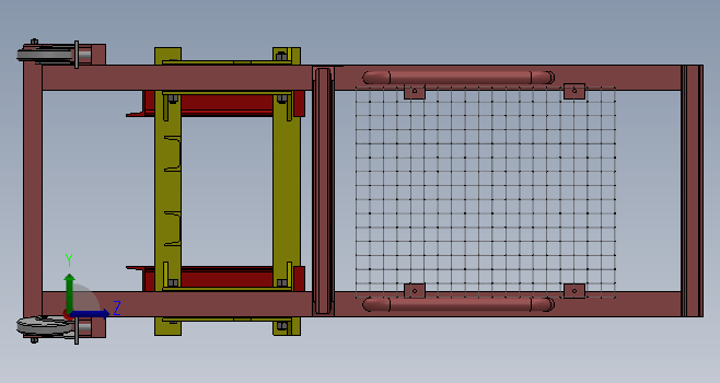 液压堆剁车3d图纸