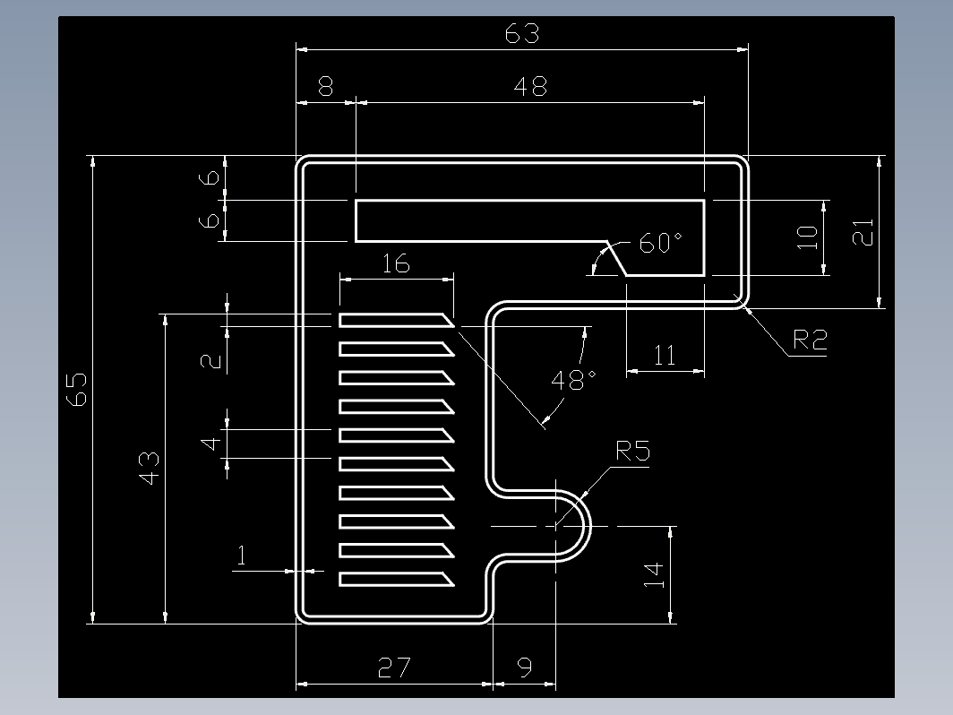 CAD机械零件图-机械制图33