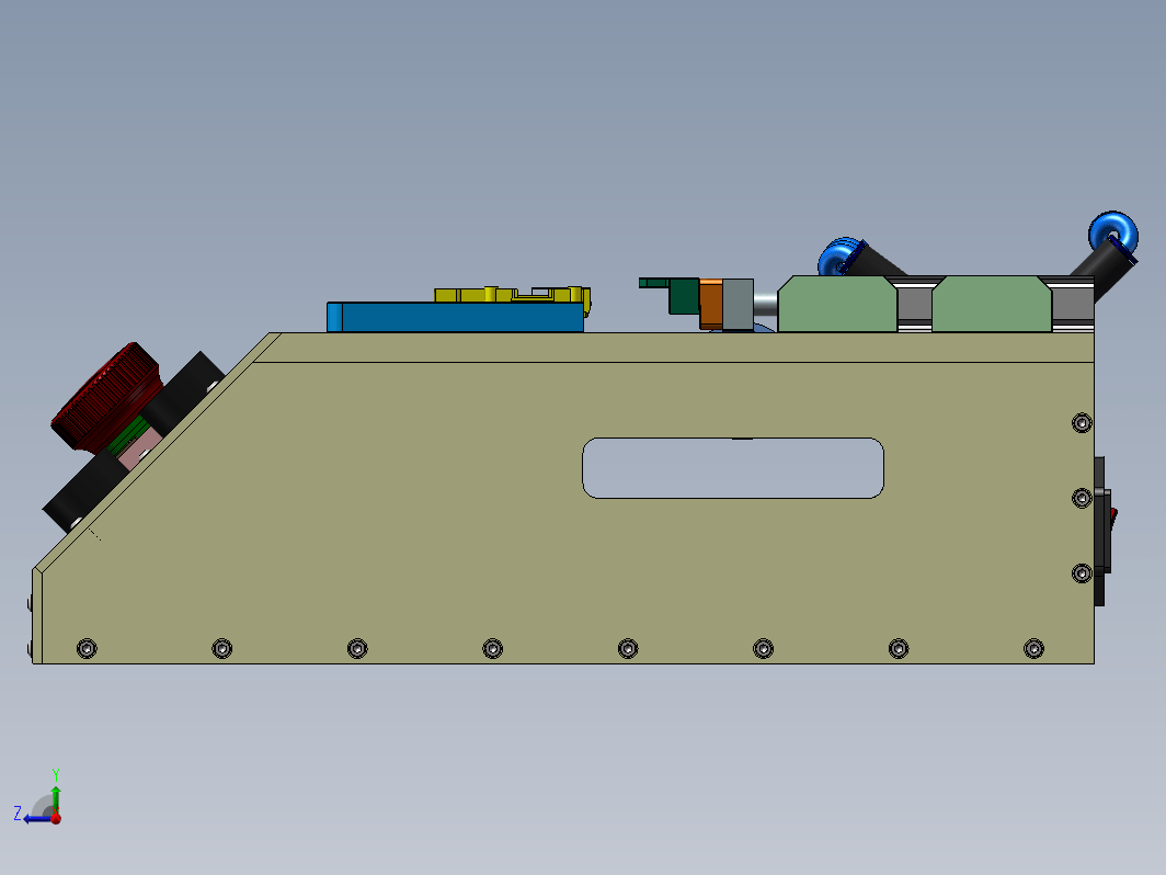 紧凑型附着治具