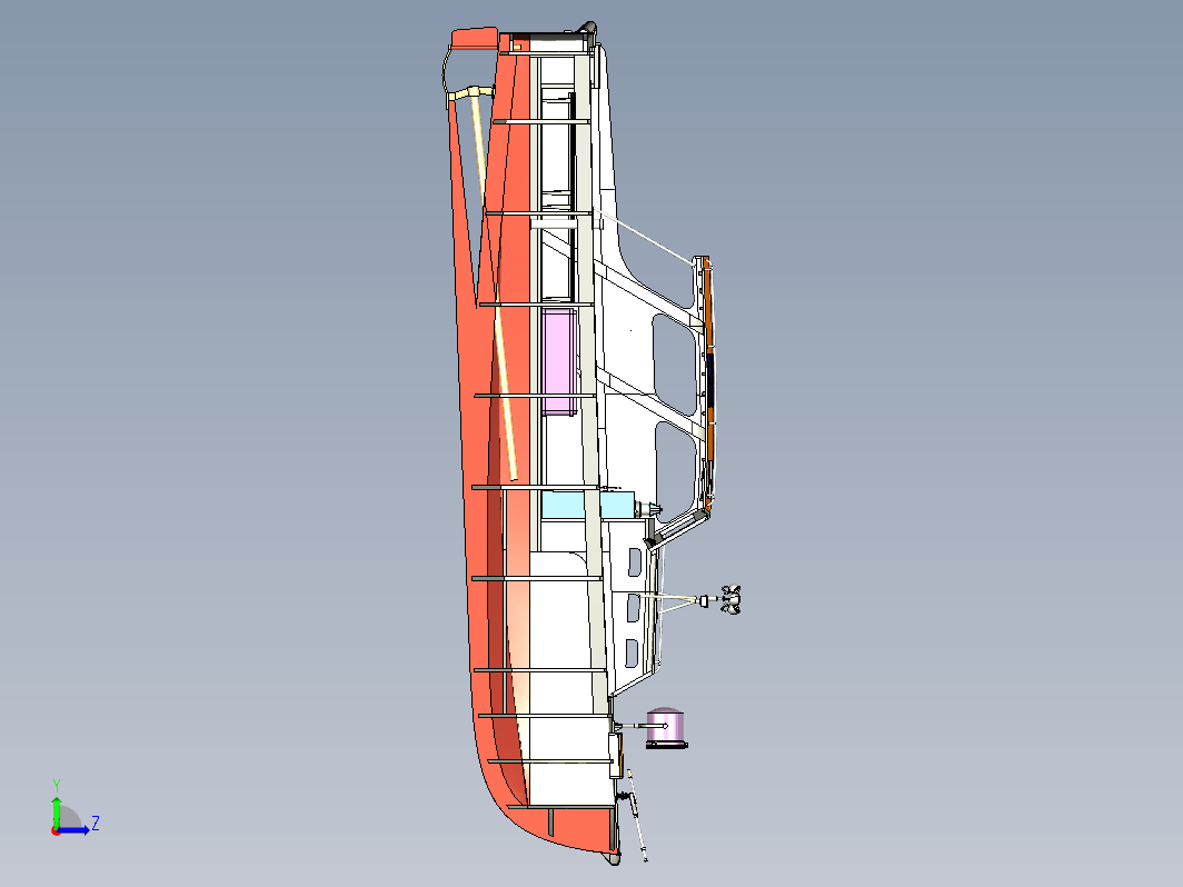 PANAIR Petersen快艇结构