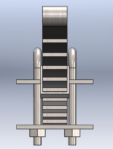 车辆钢板弹簧结构 Leaf Spring