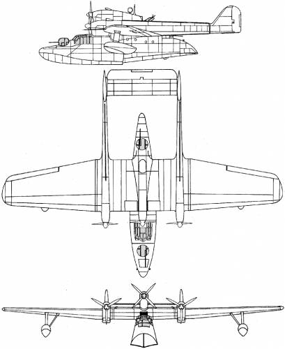 Blohm & Voss BV 138B侦察机