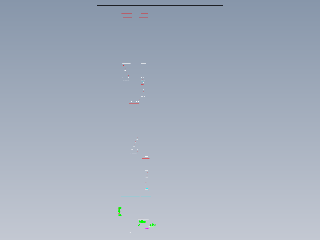 LDMC-B4320离线低压脉冲除尘器总图