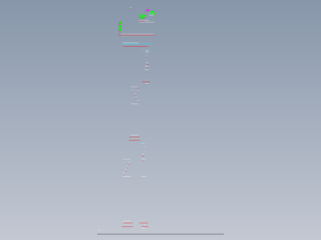 LDMC-B4320离线低压脉冲除尘器总图